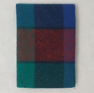 Vintage Pendleton Wool Plaid Note Pad